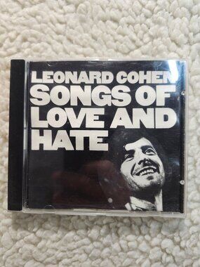 Leonard Cohen Songs Of Love And Hate CD Columbia Album Back Inserts Creased